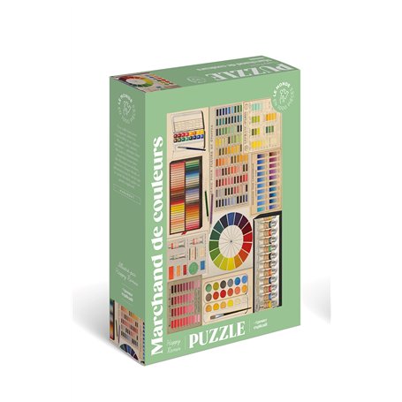 Puzzle Marchand de couleurs