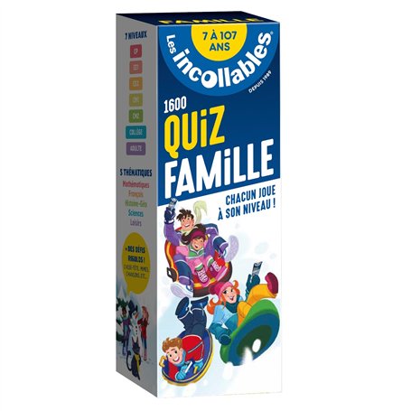 Les incollables - Quiz famille Hiver - Réédition 2023 14,58 €