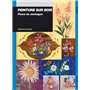 PEINTURE SUR BOIS FLEURS DE MONTAGNE 17,12 €