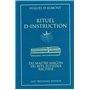 Rituel d'instruction du maître-maçon du rite écossais rectifié 12,10 €