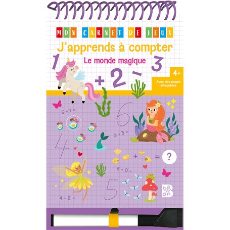 J'apprends à compter : Le monde magique 4+