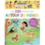 250 autocollants autour du monde