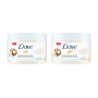 Dove Vernis Exfoliant pour le corps Gommage Corps Macadamia et lait de riz 297,7 gram (lot de 2)