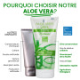 Gel d'Aloe Vera 100% Naturel | Hydratant Profond Visage et Corps | Anti-Âge et Anti-Rides | Après Soleil et Rasage | Masque Chev