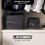 Lockabox One™ | Boîte de rangement verrouillable de qualité supérieure | Boîte de rangement à combinaison de 10 litres pour alim