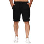 NANAMEEI Shorts Coton Lin Homme Été Shorts de Plage Décontractés Casual Bermudas Pants Taille avec Cordon Elastique