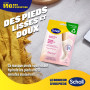 Scholl Masque Pieds Nourrissant à l'Huile de Noix de Coco: Sans parfum ni colorants pour peaux sèches. Chaussettes hydratantes n