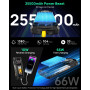 Ulefone Armor 33 Pro 25500mAh Telephone Portable Incassable 5G Double Écran, 32GB+512GB/2TB, 6,95" FHD+ 120Hz+3,4" Écran Seconda