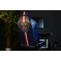 Konix PSG Chaise de Bureau Gaming Premium - Inclinaison siège 150° - Cuir polyuréthane - Coussin lombaires et cervicaux réglable