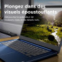 Lenovo IdeaPad Slim 3 Chrome 14M868 - Ordinateur Portable 14'' FHD (MediaTek Kompanio 520, RAM 4Go, SSD 64Go, Arm Mali-G52 2EE M
