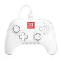 Manette de jeu - Nintendo Switch 2 - Lumectra - Filaire - Blanc - Power A