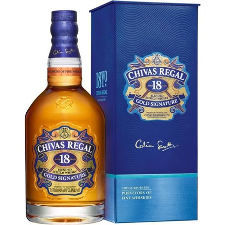 Chivas Regal - 18 ans - Whisky Ecossais - 40