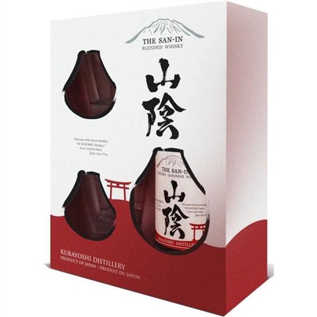 The San-In - Coffret + 2 Verres - Blended Whisky - 70cl - 40