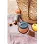 Thermo-portion - BEABA - 500 ml - Inox - Gris minéral / Terracotta