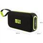 Enceinte bluetooth lumineuse - BIGBEN PARTY - Noir et jaune