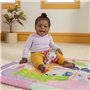 BRIGHT STARTS Tapis de sol éveil bébé évolutif pliable- Jungle Rose- arche avec jouets sensoriels et musicaux, miroir