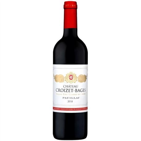 Château Croizet-Bages 2018 Pauillac - Vin rouge de Bordeaux