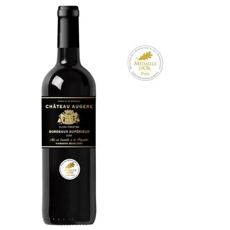 Château Augere Cuvée Prestige 2022 Bordeaux Supérieur - Vin rouge de Bordeaux