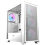 Boitier sans alimentation - DARKFLASH DRX70 MESH - Moyen tour - Format ATX - Blanc