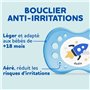 DODIE Sucettes Anatomiques +18 Mois sans BPA, Résistante -Let's Play/Ecureuil/Fusée NUIT- Lot de 3