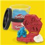 Play-Doh Captain America, coffret Bouclier tamponneur avec figurine flexible, accessoires et pâte a modeler, des 4 ans, Marvel