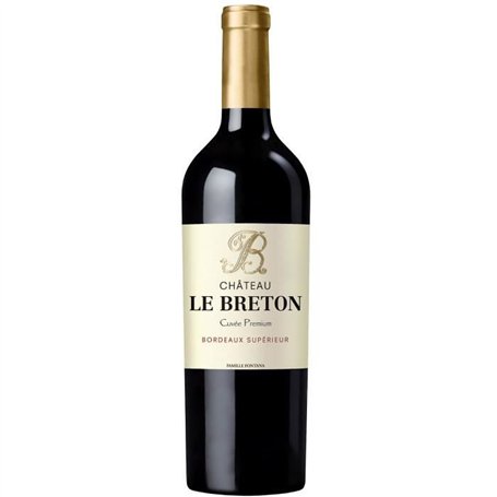 Château Le Breton 2021 Bordeaux Supérieur - Vin rouge de Bordeaux