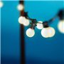 Guirlande lumineuse solaire - LUMISKY - PARTY MILKY SOLAR - 5.70 m - 8 modes - 10 globes blanc chaud LED
