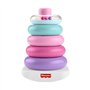 Fisher-Price - Pyramide Arc-en-ciel - Jouet d'éveil a empiler pour bébés - Fisher-Price - JGP94
