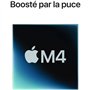 Apple - Mac mini (2024) Puce Apple M4  - RAM 24Go - Stockage 512Go SSD - CPU 10 coeurs GPU 10 coeurs - Argent