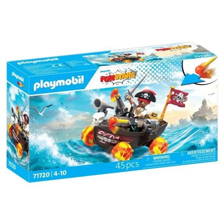 Playmobil 71720 Kart bateau de pirate