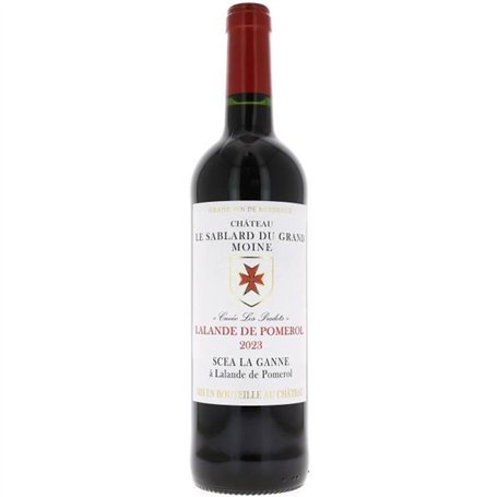 Château La Sablard du Grand Moine 2023 Lalande de Pomerol - Vin rouge de Bordeaux