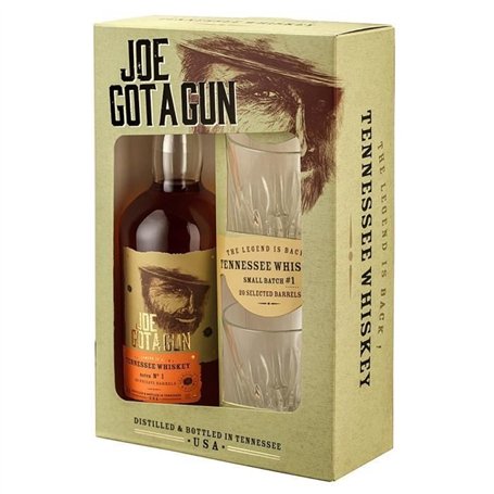 Joe Got A Gun - Small Batch - Coffret + 2 Verres - Whisky - 70cl - 40