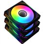 Pack de 3 Ventilateurs - XIGMATEK - Infinity G20A - 120 mm - LED ARGB - Noir