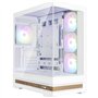 Boitier sans alimentation - ZALMAN P40 NAMU - Moyen tour - Format ATX - Blanc