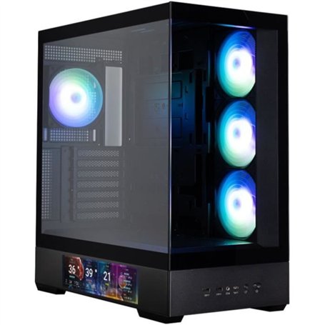 Boitier sans alimentation - ZALMAN P40 DS - Moyen tour - Format ATX - Noir