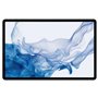 Tablette Samsung TAB S8+ 5G X806 12,4" Octa Core 8 GB RAM 128 GB Qualcomm Snapdragon 8 Gen 1 8 GB RAM 128 GB Argenté