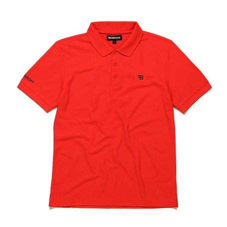 Polo à manches courtes homme Bobroff Rouge