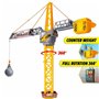 Grue de jouet Smoby Mighty Crane Télécommandé Jaune Gris