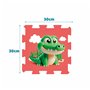 Puzzle Colorbaby 120 x 60 cm Multicouleur animaux 8 Pièces