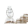 Ensemble de verres avec bouteille Home ESPRIT Naturel Verre Fibre 1 L