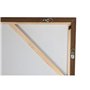 Cadre Home ESPRIT Brun foncé Marron Clair Abstrait Moderne 100 x 4 x 140 cm (2 Unités)