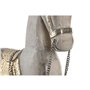 Figurine Décorative Home ESPRIT Argenté Naturel Cheval 53 X 10 X 60 CM