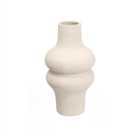 Vase Gift Decor 20034-WH 20034-WH Blanc Céramique 18 x 34