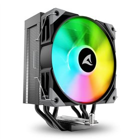 Ventillateur de cabine Sharkoon A40 RGB Ø 12 cm (1 Unité) Ventillateur de cabine Sharkoon A40 RGB Ø 12 cm (1 Unité)