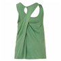Maillot de Corps sans Manches pour Femme Joluvi Bambu Tank Mujer Verde Vert Vert foncé