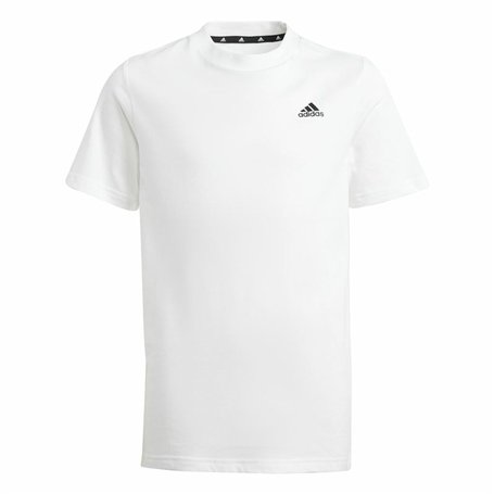 T shirt à manches courtes Enfant Adidas U Sl Blanc