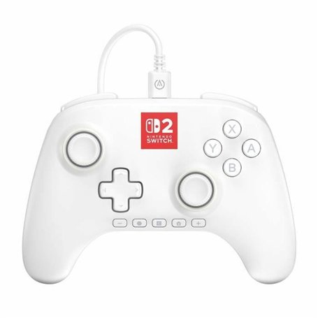 Manette Pro pour Nintendo Switch + Câble USB Powera NSGP0524-01 Blanc