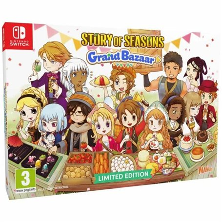 Jeu vidéo pour Switch Just For Games Story of Seasons Grand Bazaar : Limited Edition