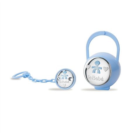 Boîte Range-Tétine leBebe LBK001 Bleu