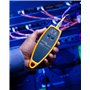 Fluke Networks Testeur de continuité de Cble à Fibres optiques avec Localisateur Visuel de Défauts Visifault de avec Adaptateur 